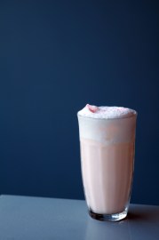 Strawberry Ramos Gin Fizz Darnley's View